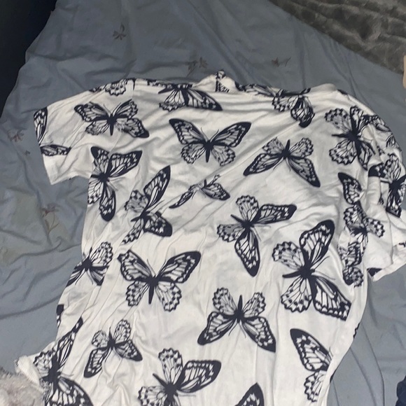 Cute butterfly Pj top - Picture 1 of 1
